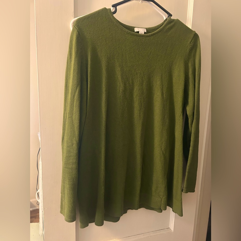 J. Jill pullover lightweight sweater. Green size S